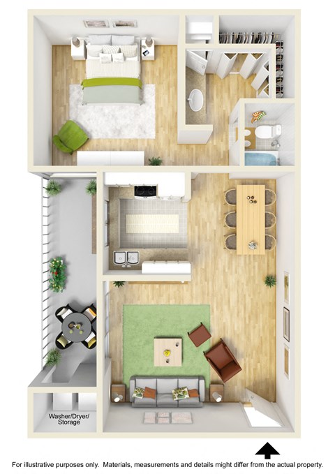 3400 South Main Street 1-2 Beds Apartment for Rent - Photo Gallery 34