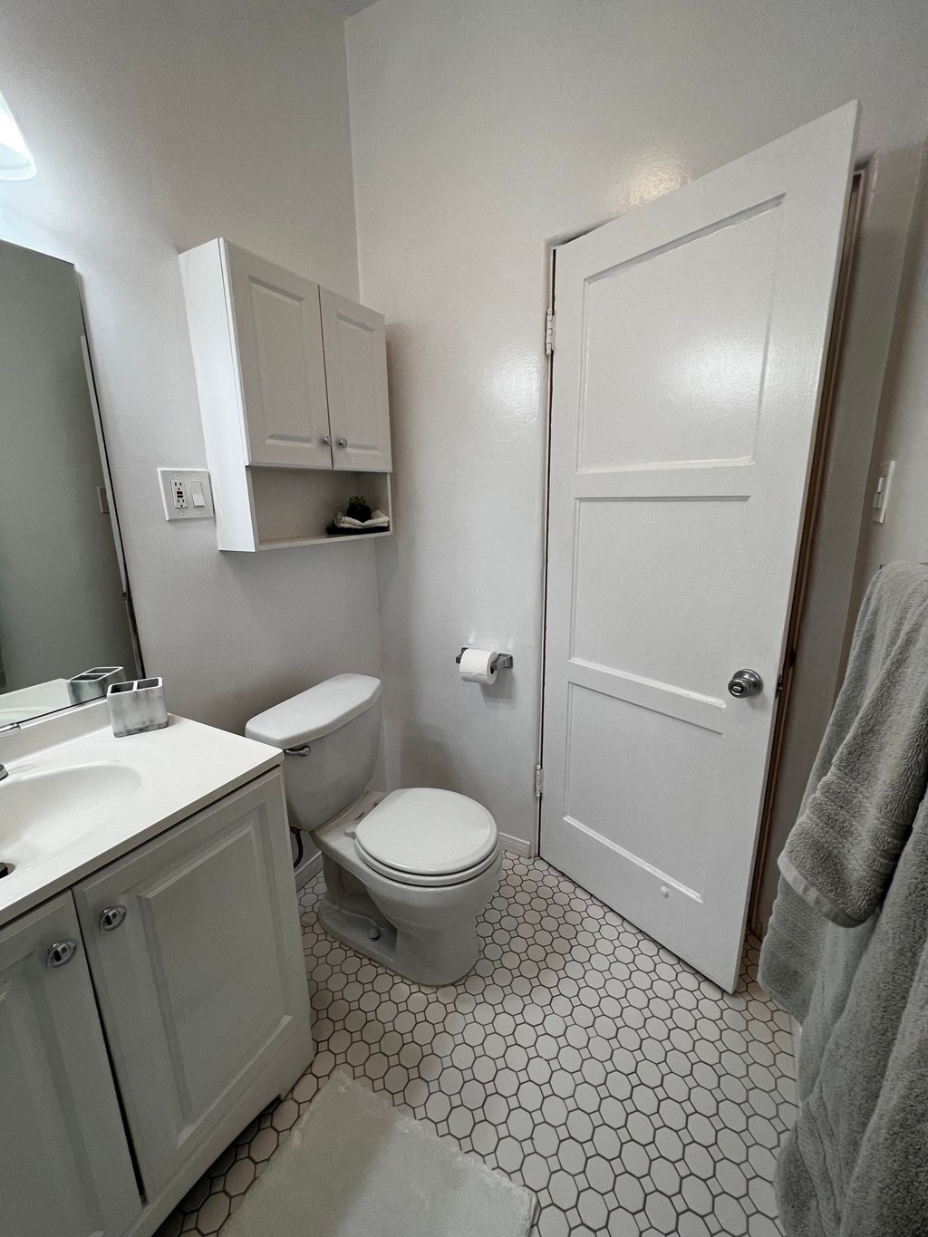 a small bathroom with a toilet and a sink