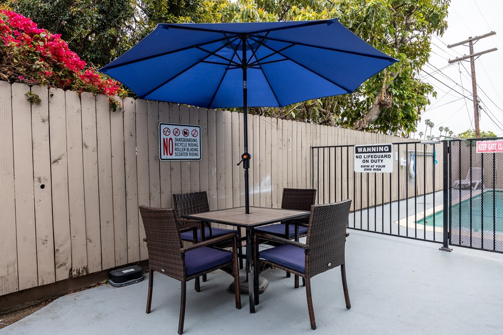 Apartments for rent with patio