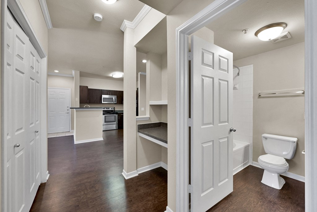 a bathroom with a toilet and a sink