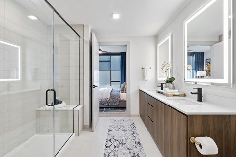 B2 bathroom warm color scheme