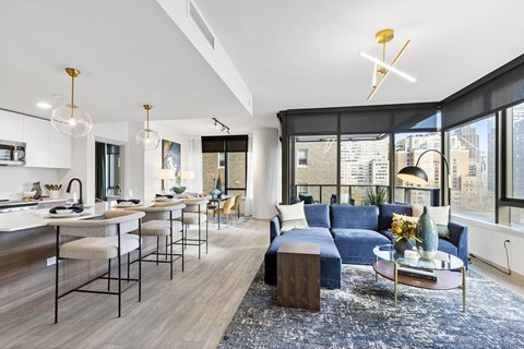 Living room B2 floorplan