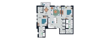 Society at Laurens B10 Floor Plan