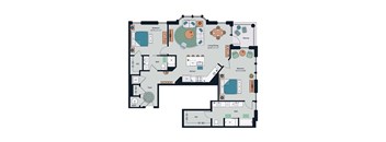 Society at Laurens B18 Floor Plan