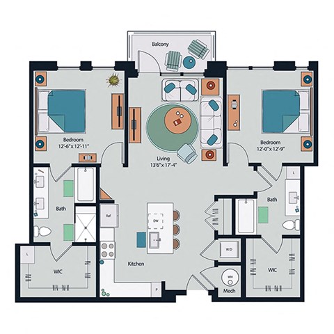 2 Bedroom B2