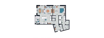 Society at Laurens B8 Floor Plan