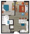 Denver Uptown Apartment one bedroom
