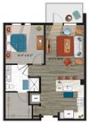Denver Uptown Apartment one bedroom