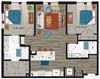 Denver Uptown Apartment two bedroom