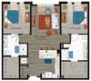 Denver Uptown Apartment two bedroom