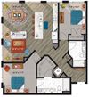 Denver Uptown Apartment two bedroom