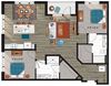Denver Uptown Apartment two bedroom