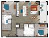 Denver Uptown Apartment two bedroom