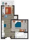 Denver Uptown Apartment one bedroom