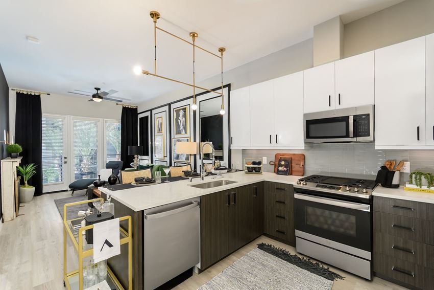 Auric Symphony Park Model Kitchen