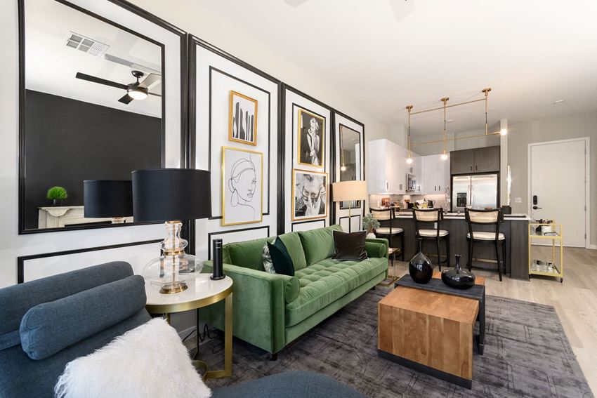 Auric Symphony Park Model Living Room
