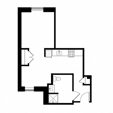 A1 Floorplan Ronan Flats