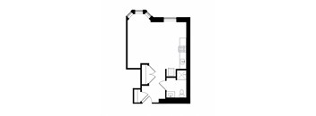 C1 Floorplan Ronan Flats