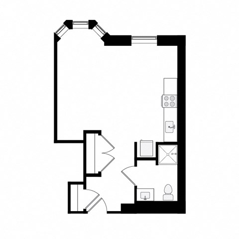 C1 Floorplan Ronan Flats