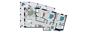 Society at Laurens B12 Floor Plan