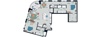 Society at Laurens B20 Floor Plan