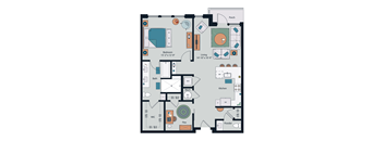 One Bed A22