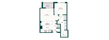 1 bedroom A1 apartment