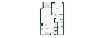 1 bedroom A3 apartment