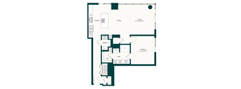 1 bedroom A11 apartment