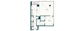 1 bedroom A12 apartment