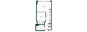 E1 Efficiency Apartment