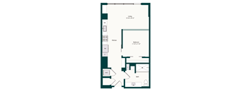 E2 Efficiency Apartment