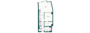 E3 Efficiency Apartment