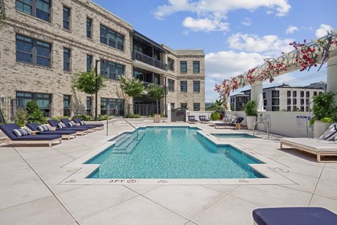 Society Pool, Sundeck, & Spa