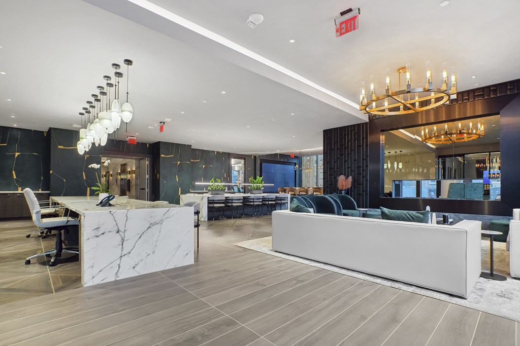 Stunning Faulkner Design Throughout Level 4 Resident Lounge