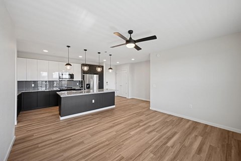 Arden Karl's Farm Kitchen and Living Room