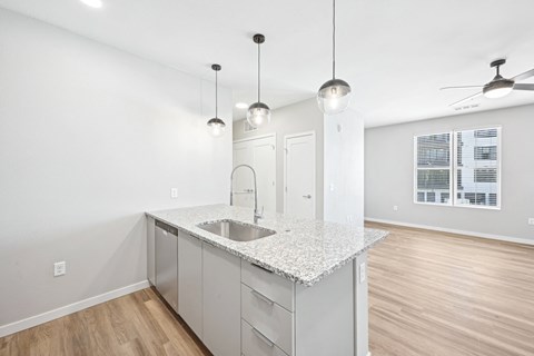 Arden Karl's Farm Living Room and Kitchen