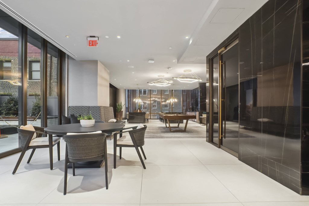 Billiards Table and Cozy Clubroom Library