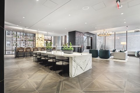 Stunning Faulkner Design Throughout Level 4 Resident Lounge