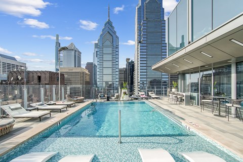 Josephine Rooftop Pool, Sundeck & Bar