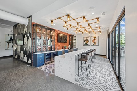 Arden Karl's Farm Clubhouse and Bar Area