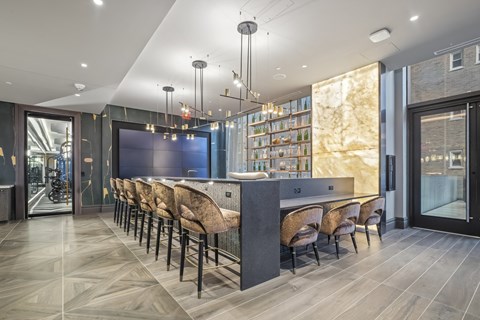 Stunning Faulkner Design Throughout Level 4 Resident Lounge