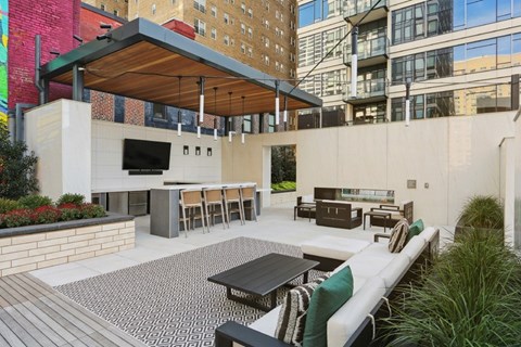 Exterior Image of Outdoor Lounge and Bar