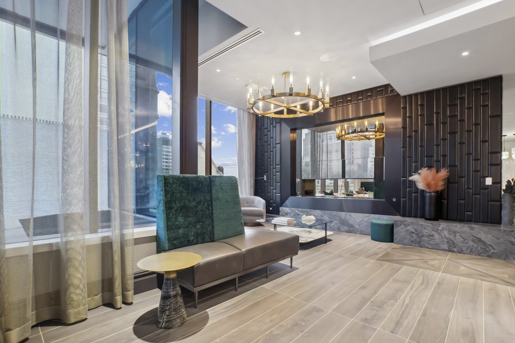 Elegant Duel-Facing Fireplaces and Lounges