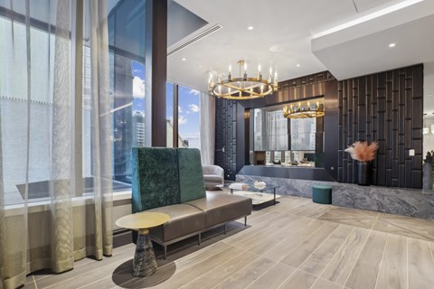 Elegant Duel-Facing Fireplaces and Lounges