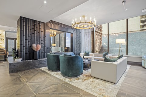 Stunning Faulkner Design Throughout Level 4 Resident Lounge