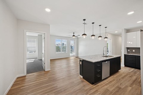 Arden Karl's Farm Kitchen and Living Room