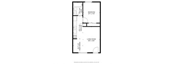 bedroom floor plan | luxury apartments in brooklyn | the mille brookhaven apartment