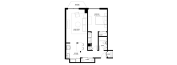 1 Bedroom - 1 Bathroom