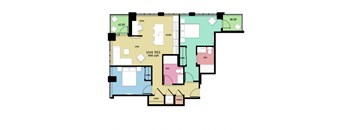 2 Bedroom - 2 Bathroom